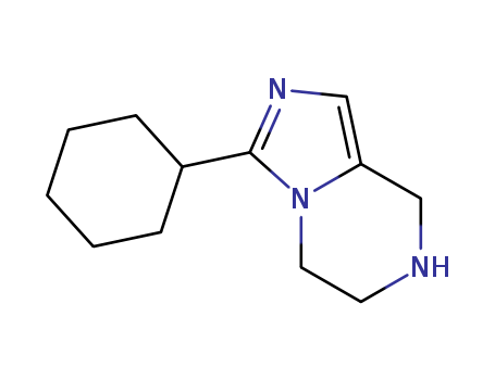 3-Cyclohexyl-5,6,7,8-tetrahydroimidazo[1,5-a]pyrazine