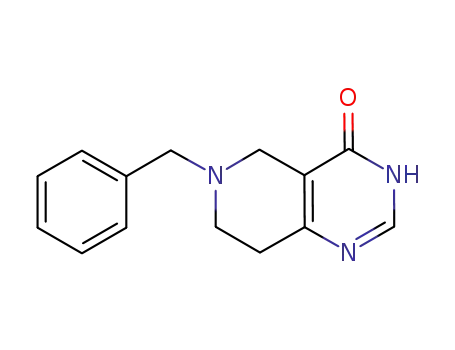 Molecular Structure of 109229-22-3 (6-benzyl-5,6,7,8-tetrahydropyrido[4,3-d]pyrimidin-4(3H)-one)