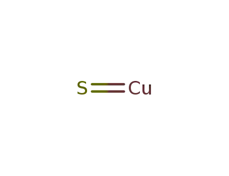 Molecular Structure of 1317-40-4 (Copper(II) sulfide)