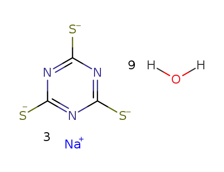 sodium 2,4,6-trimercapto-1,3,5-triazinate nonahydrate