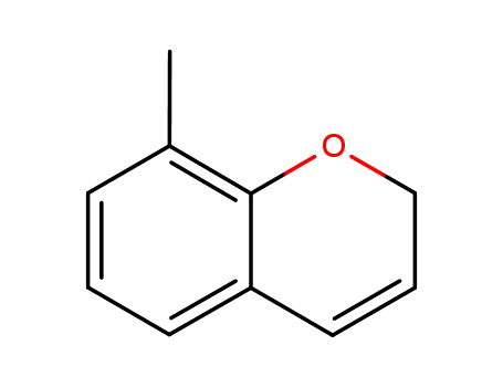 Molecular Structure of 90448-25-2 (2H-1-Benzopyran, 8-methyl-)