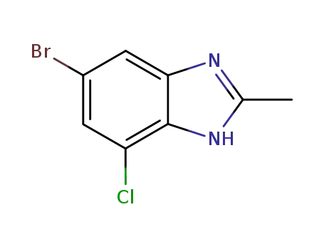 5-bromo-7-chloro-2-methyl-1H-benzo[d]imidazole