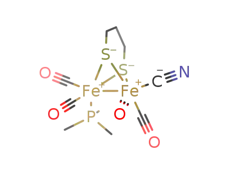 [Fe(μ-S2(CH2)3)(CN)(CO)4(PMe3)](1-)