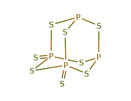 Molecular Structure of 37295-14-0 (tricyclo[3.3.1.1~3,7~]tetraphosphathiane 1,3-disulfide)