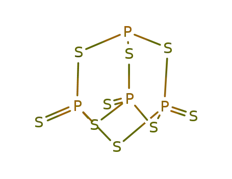 2,4,6,8,9,10-Hexathia-1,3,5,7-tetraphosphatricyclo[3.3.1.13,7]decane,1,3,5-trisulfide