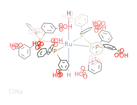 [RuH2(tris(sulfonatophenyl)phosphine)4]*NaCl
