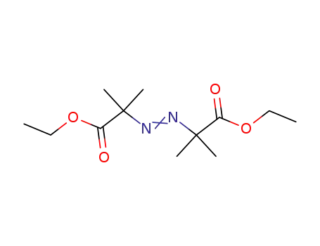 Molecular Structure of 3879-07-0 (diethyl 2,2'-azobis[2-methylpropionate])
