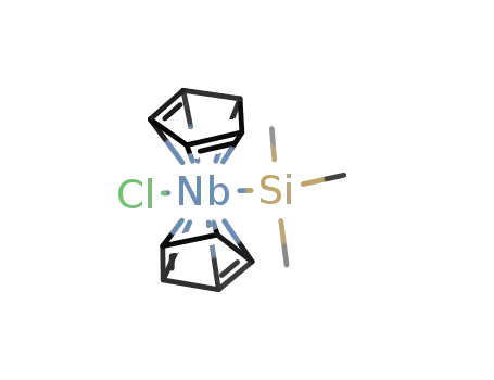 (C5H5)2Nb(Si(CH3)3)Cl