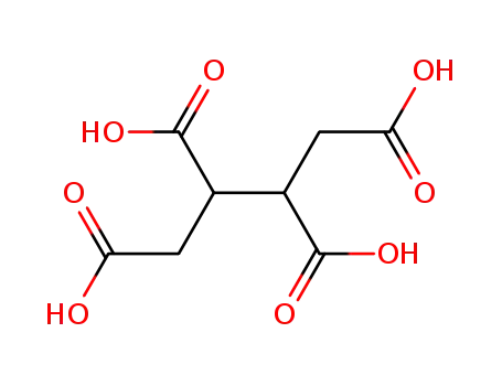 Molecular Structure of 4534-68-3 (MESO-BUTANE-1,2,3,4-TETRACARBOXYLIC ACID)