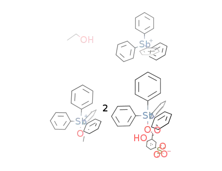 bis(tetraphenylstibonium) sulfosalicylate