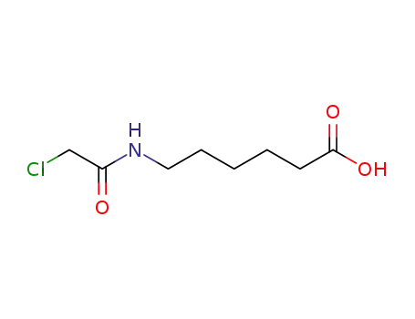 Molecular Structure of 61435-75-4 (Hexanoic acid, 6-[(chloroacetyl)amino]-)