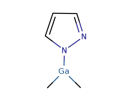 Gallium, dimethyl-1H-pyrazol-1-yl- cas  79422-25-6