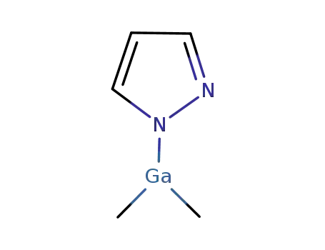 Gallium, dimethyl-1H-pyrazol-1-yl- cas  79422-25-6