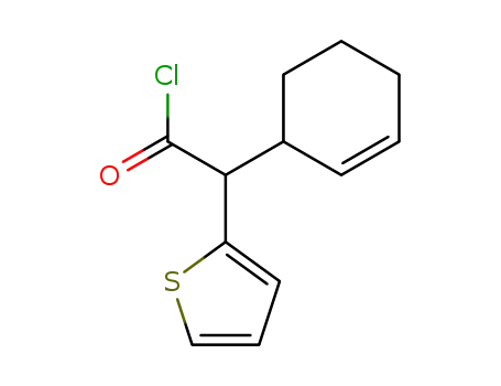 cyclohex-2-enyl-[2]thienyl-acetyl chloride
