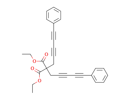diethyl 2,2-bis(5-phenylpenta-2,4-diyn-1-yl)malonate