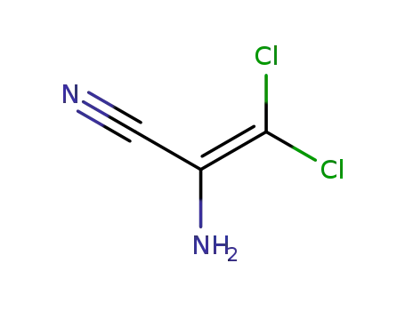 Molecular Structure of 36641-13-1 (2-Propenenitrile, 2-amino-3,3-dichloro-)