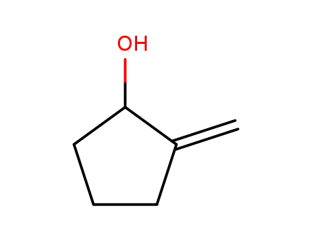 Molecular Structure of 20461-31-8 (Cyclopentanol, 2-methylene-)