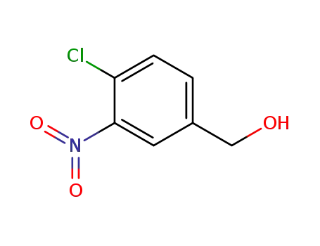 Molecular Structure of 55912-20-4 (4-CHLORO-3-NITROBENZYL ALCOHOL)