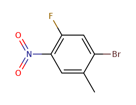 1-broMo-5-fluoro-2-Methyl-4-nitrobenzene