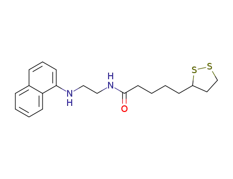 5-[1,2]dithiolan-3-yl-pentanoic acid [2-(naphthalene-1-ylamino)ethyl]amide