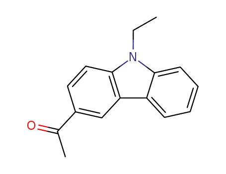 Molecular Structure of 1484-04-4 (1-(9-ETHYL-9H-CARBAZOL-3-YL)ETHANONE)