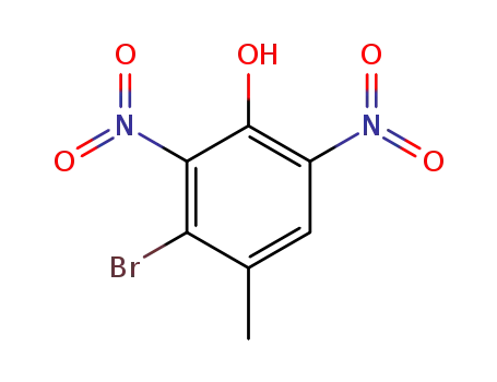 3-Brom-4-methyl-2.6-dinitrophenol
