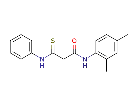 3-anilino-N-(2,4-dimethylphenyl)-3-thioxopropanamide