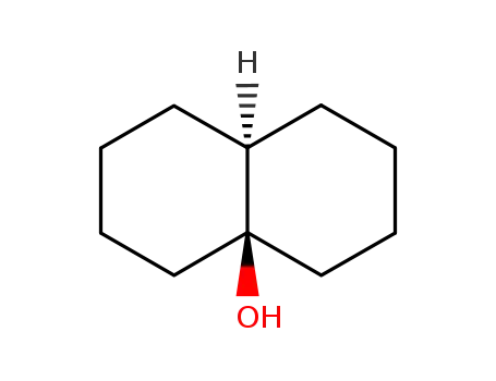 Molecular Structure of 1654-87-1 (octahydronaphthalen-4a(2H)-ol)