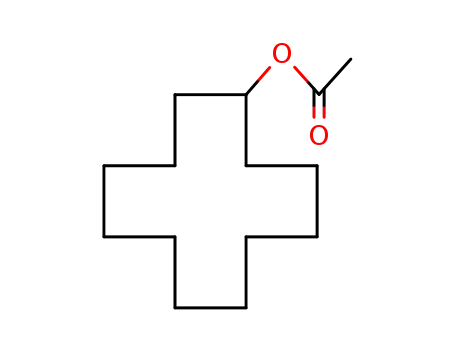 Molecular Structure of 6221-92-7 (cyclododecyl acetate)