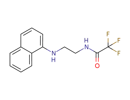 2,2,2-trifluoro-N-(2-(naphthalen-1-ylamino)ethyl)acetamide