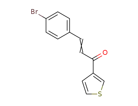 3-(4-bromophenyl)-1-(thiophen-3-yl)prop-2-en-1-one