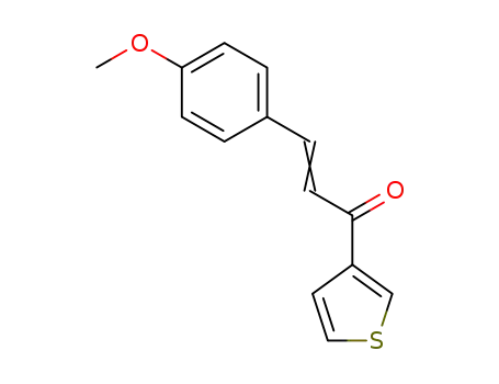 3-(4-methoxyphenyl)-1-(thiophen-3-yl)prop-2-en-1-one