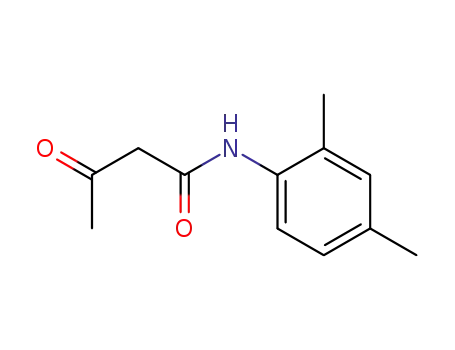 Molecular Structure of 97-36-9 (2',4'-Dimethylacetoacetanilide)