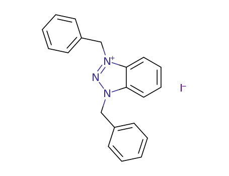 1,3-dibenzylbenzotriazolium iodide