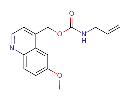 (6-methoxyquinolin-4-yl)methyl allylcarbamate