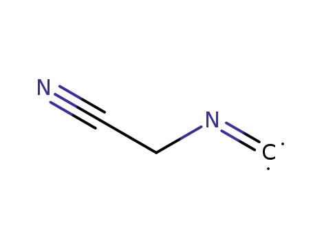 Molecular Structure of 61323-25-9 (Acetonitrile, isocyano-)
