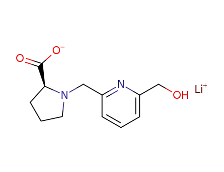 lithium (S)-1-((6-(hydroxymethyl)pyridin-2-yl)methyl)pyrrolidine-2-carboxylate