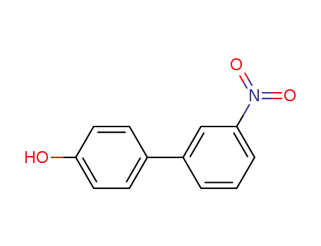 Molecular Structure of 53059-30-6 (3'-NITROBIPHENYL-4-OL)