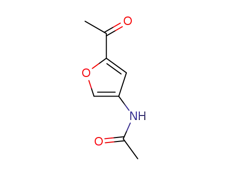Molecular Structure of 95598-28-0 (Acetamide, N-(5-acetyl-3-furanyl)- (9CI))