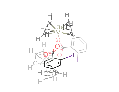 bis(η5-cyclopentadiene)vanadium o-iodobenzoate