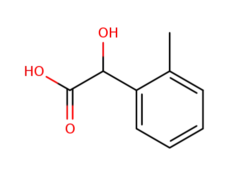 Molecular Structure of 85589-35-1 (2-Methylmandelic acid)
