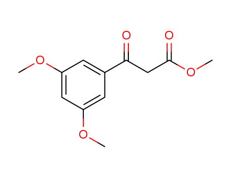 Molecular Structure of 677326-64-6 (3-(3,5-DIMETHOXY-PHENYL)-3-OXO-PROPIONIC ACID METHYL ESTER)