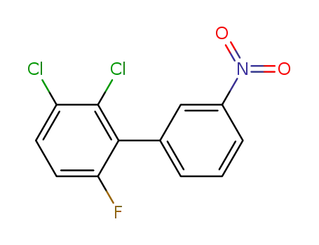 2,3-dichloro-6-fluoro-3’-nitrobiphenyl
