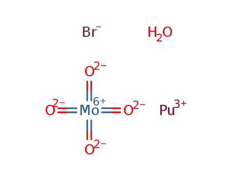 plutonium(III) molybdate bromide hydrate