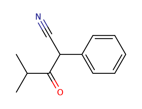 Benzeneacetonitrile, a-(2-methyl-1-oxopropyl)-