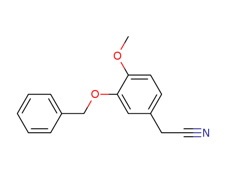 (3-Benzyloxy-4-methoxy-phenyl)-acetonitrile