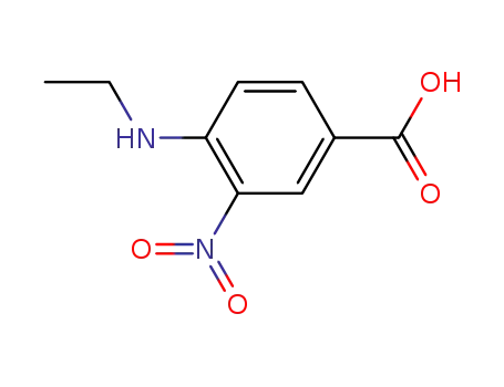 Molecular Structure of 2788-74-1 (4-ETHYLAMINO-3-NITRO-BENZOIC ACID)
