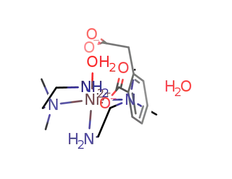 [Ni(homophthalate)(N,N-dimethylethylenediamine)2(H2O)]·H2O