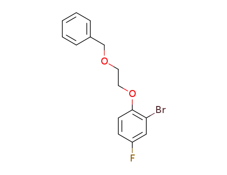 1-(2-(benzyloxy)ethoxy)-2-bromo-4-fluorobenzene