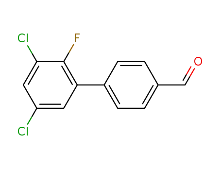 3’,5’-dichloro-2’-fluoro-[1,1’-biphenyl]-4-carbaldehyde